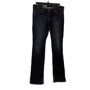 Adriano Goldschmied Dark Wash The Olivia Skinny Boot Cut Jeans Size 28R